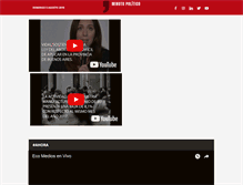 Tablet Screenshot of minutopolitico.com.ar